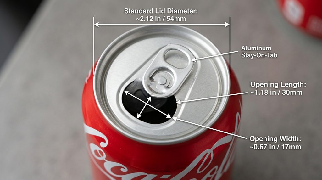 Lid and Opening Dimensions