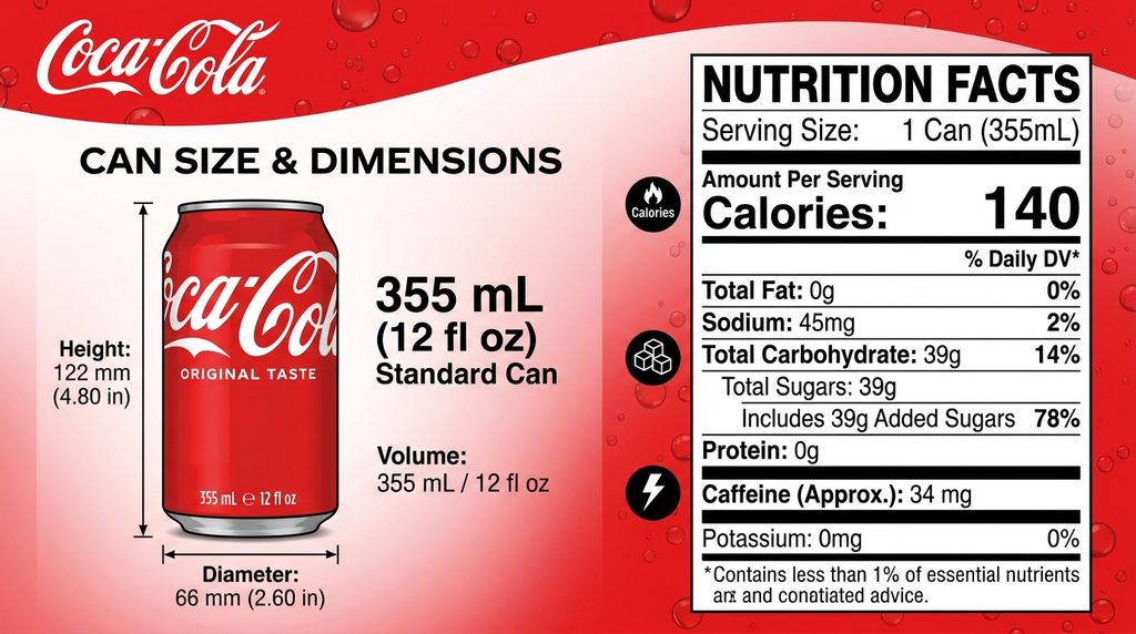Coke Can Size