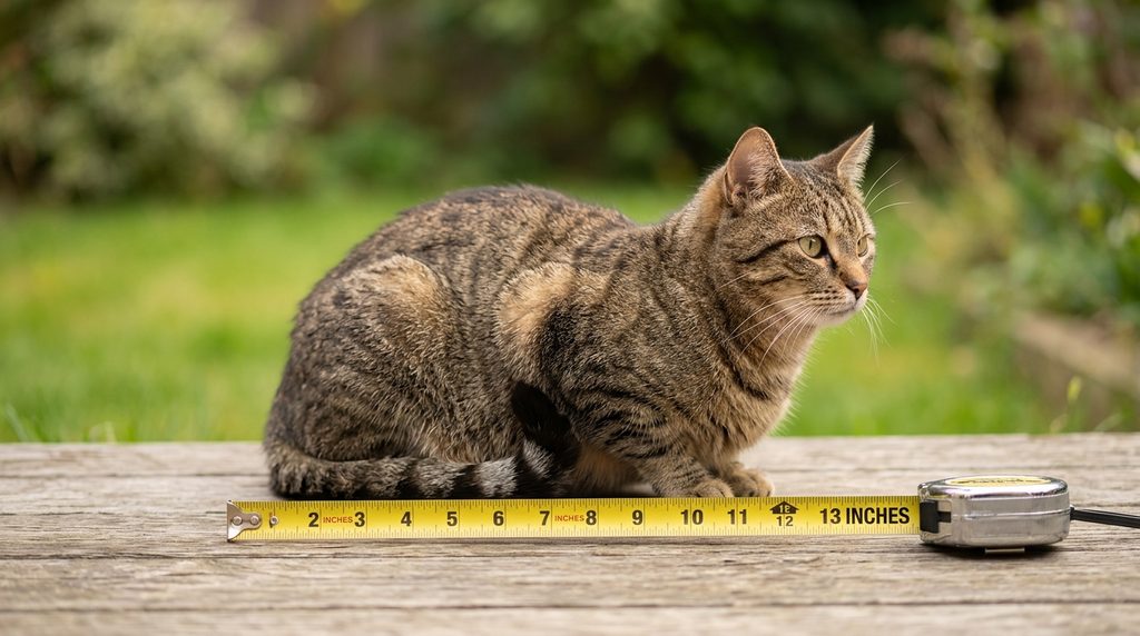13 Inches Compared to a Cat?