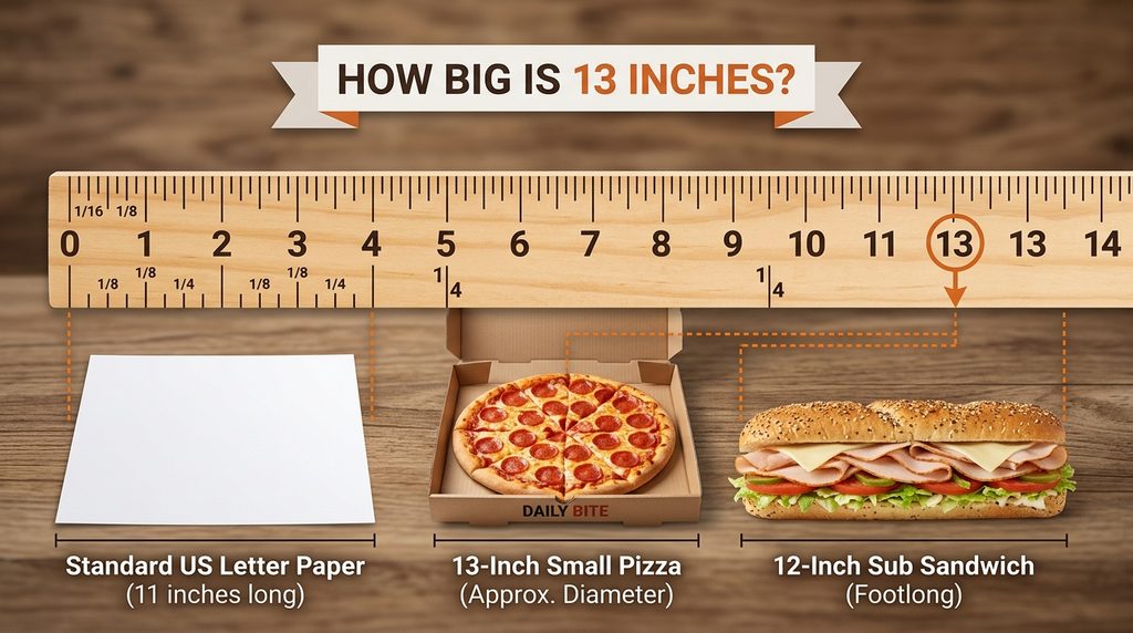 How Big Is 13 Inches?