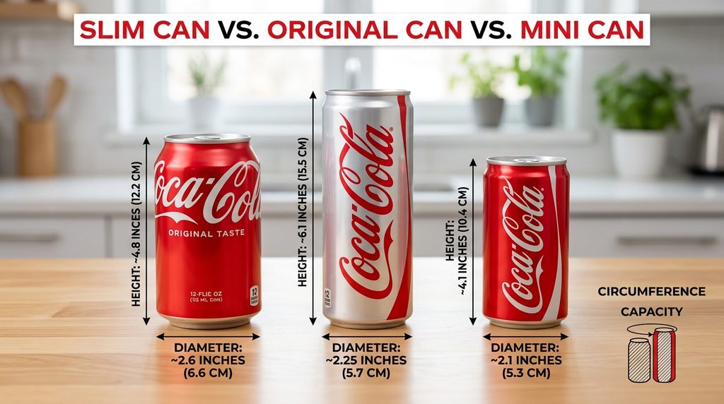 Coke Can Dimensions