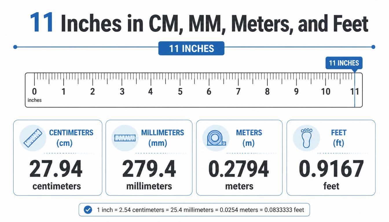 11 Inches