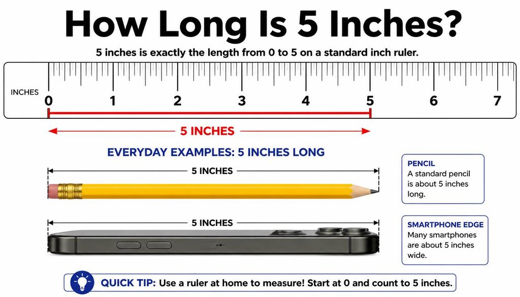 How Long Is 5 Inches?