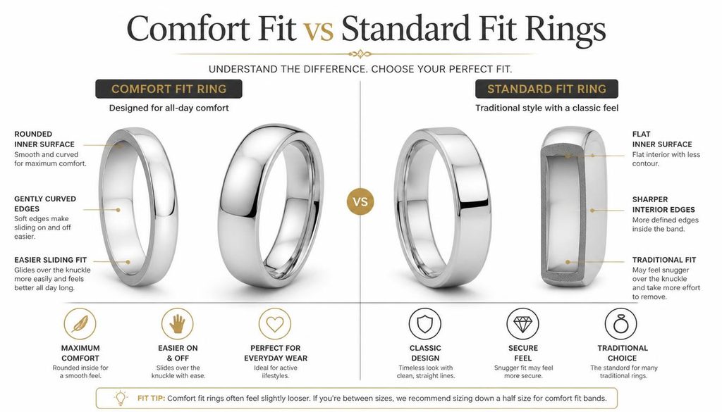 Standard Fit Rings
