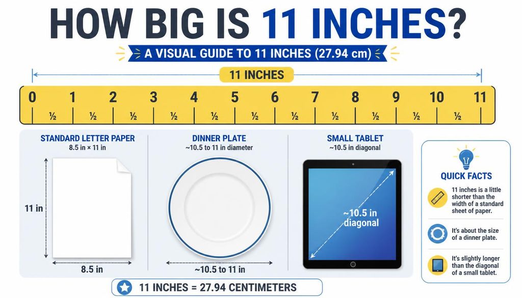 How Big Is 11 Inches?