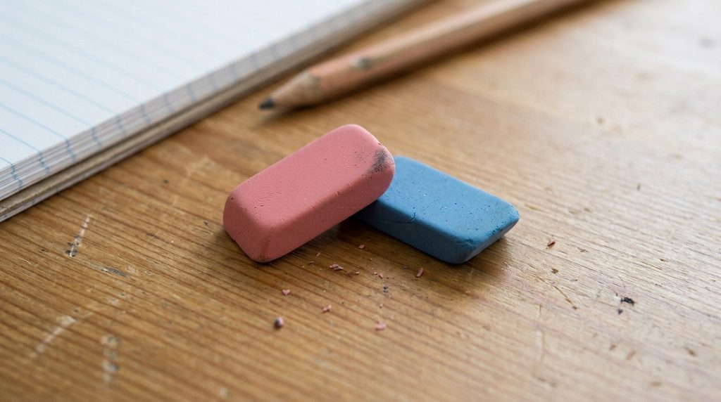 Two Small Erasers