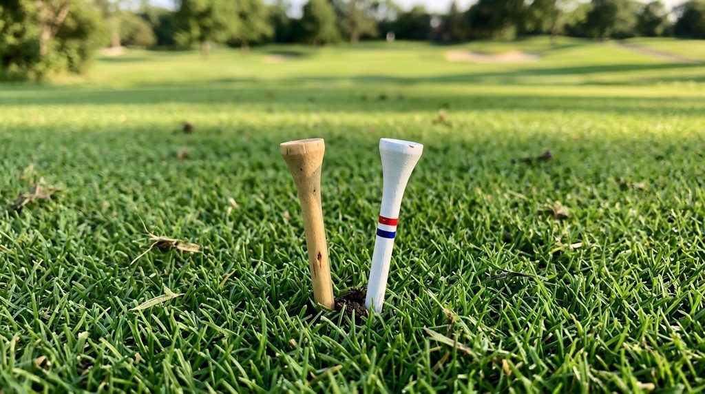 Two Golf Tees