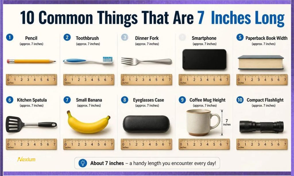 10 Common Things That Are 7 Inches Long
