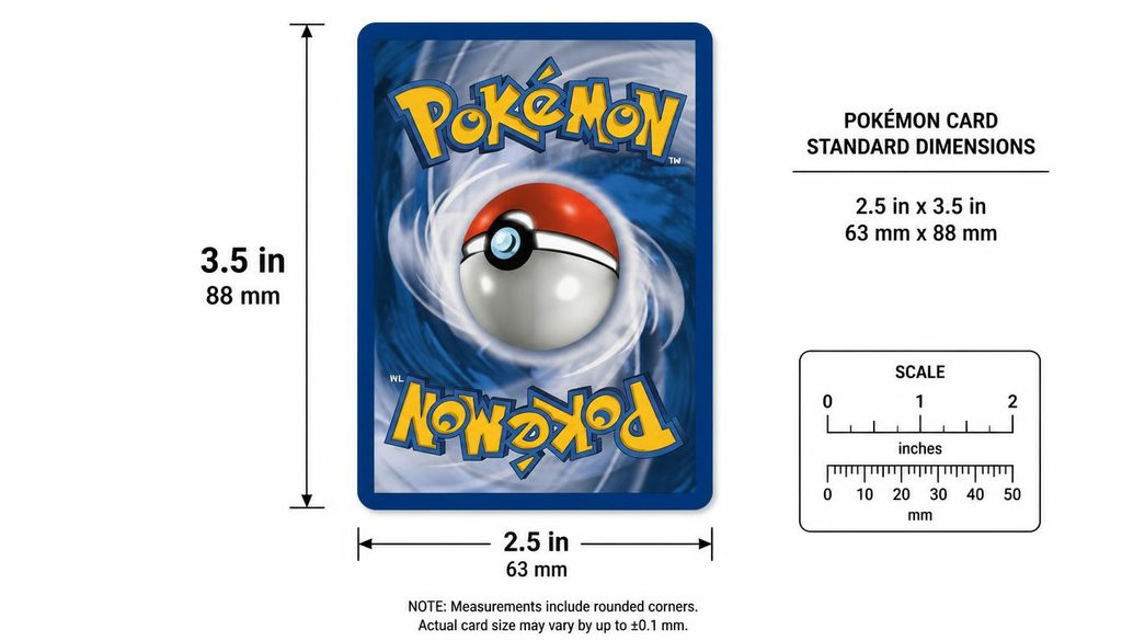 Pokemon Card Dimensions