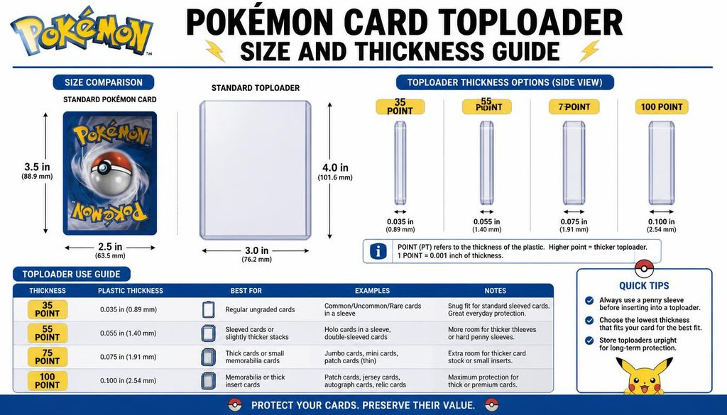 Pokémon Card Toploader