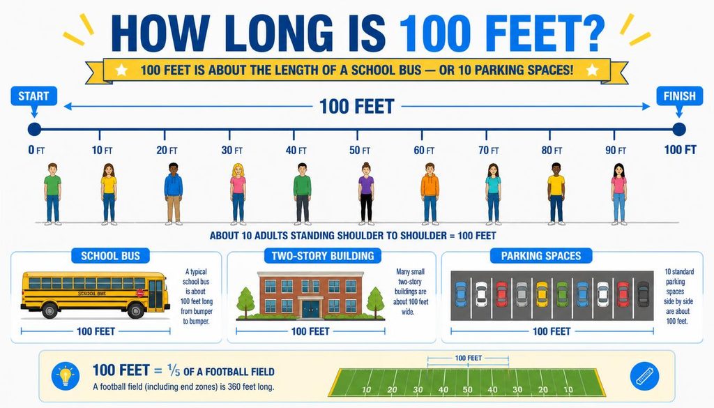 How Long Is 100 Feet?