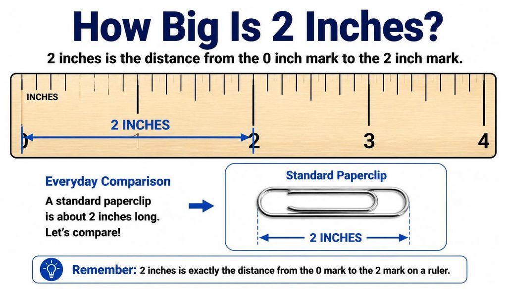How Big Is 2 Inches