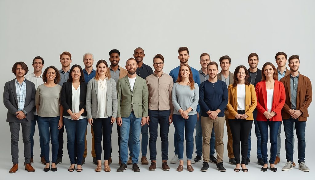 18 Adults Standing 