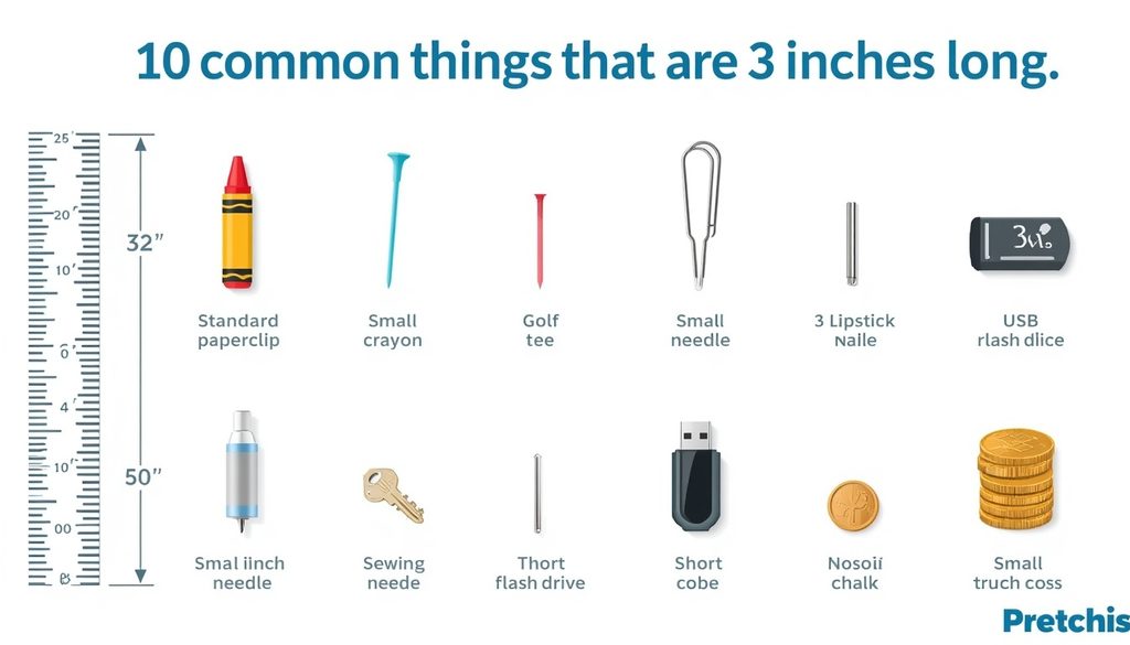 10 Common Things That Are 3 Inches Long